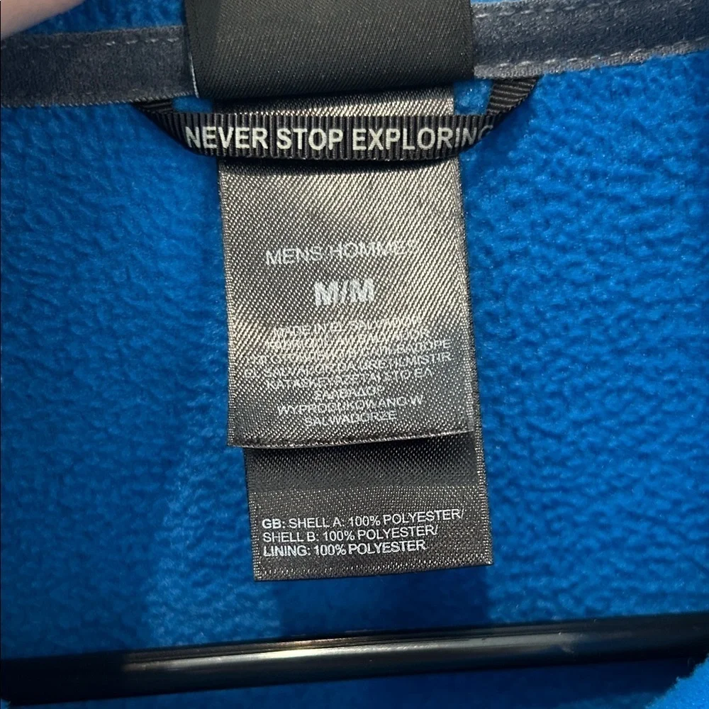 The North Face Men's Blue and Gray Performance Jacket